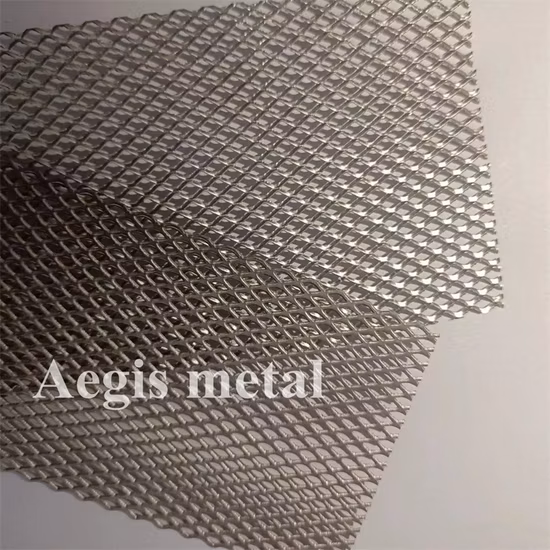 Câmara de hidrogênio Diamond Titanium Mesh Anode Sheet Plat