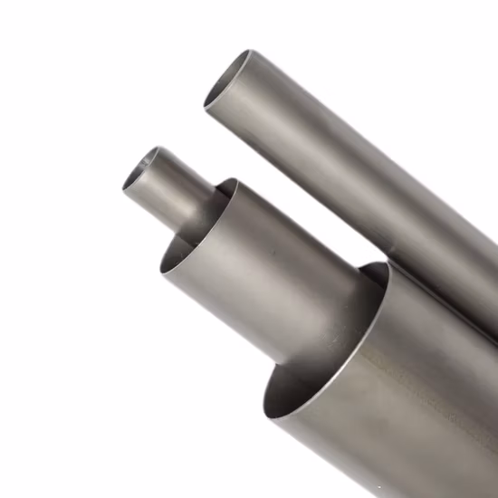 Venda quente ASTM B337 ASTM B 338 Grau 2 Tubo de titânio com espessura de parede fina Preço do tubo de titânio