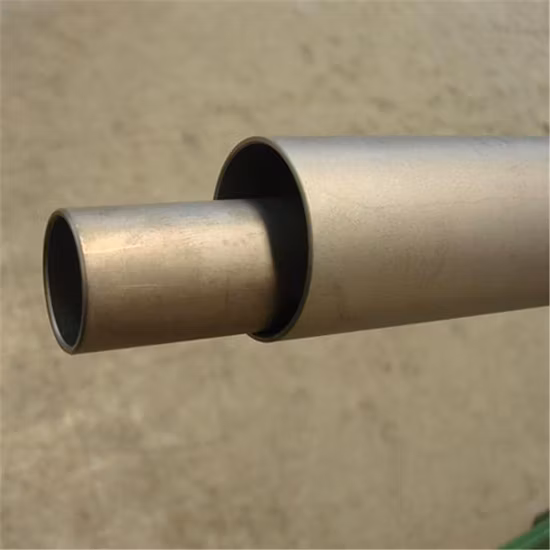 Tubo de titânio de grau médico de alta qualidade ASTM/Gr5 Gr7
