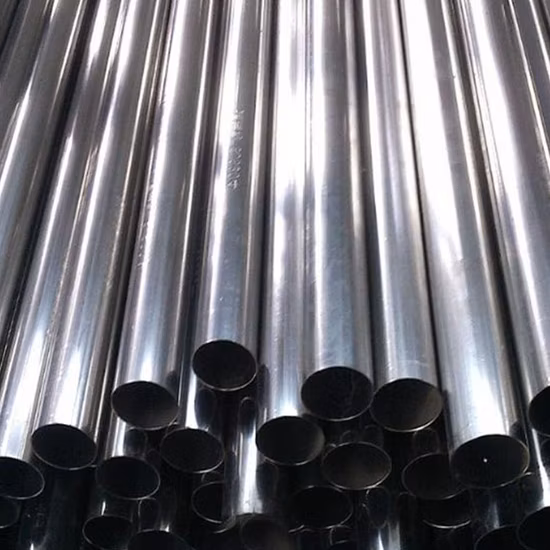 Tubo de fornecimento de fábrica resistente ao calor 304 316L 310S 309S 800 825 840 Tubo soldado de titânio de aço inoxidável por metro